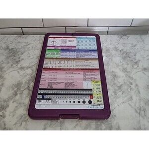 Pink Tribe RN Ultimate Nursing Clipboard Storage Set w/ Clinical Reference Guide